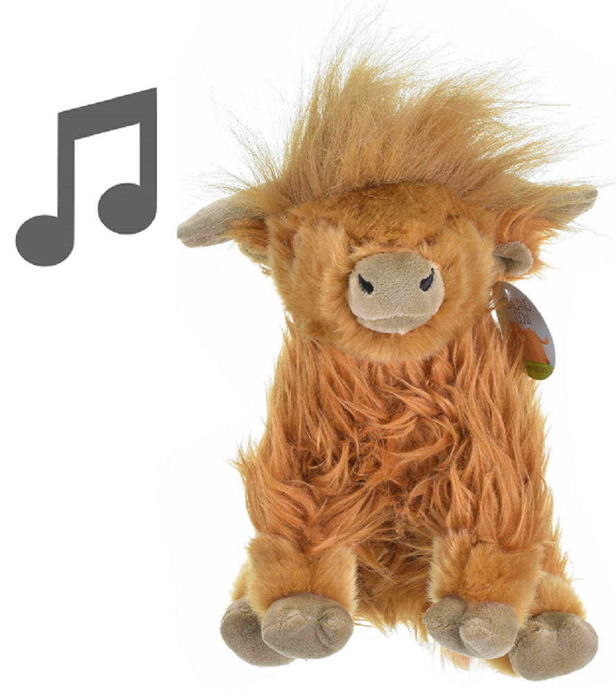 large highland cow teddy
