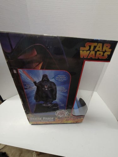 NEW WORKS Star Wars Darth Vader Electronic Taking Bank Think Way Toys 2005 - Picture 7 of 7