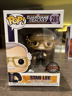 Marvel Guardians of the Galaxy Angry Stan Lee 281 Special Funko Pop OVP Rare New