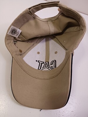 Cat Caterpillar Machinery Tinaja Hills Adjustable Cap Hat | eBay