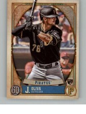 2021 Topps Gypsy Queen Jared Oliva 138  RC  Pittsburgh Pirates