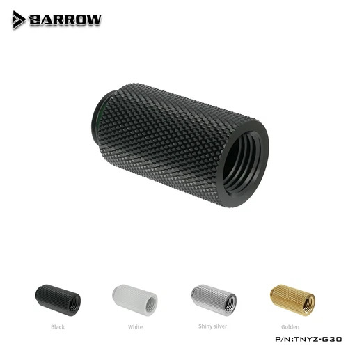 BARROW (Extend 30mm) Fitting G1/4'' Male to Female Extension Connector TNYZ-G30