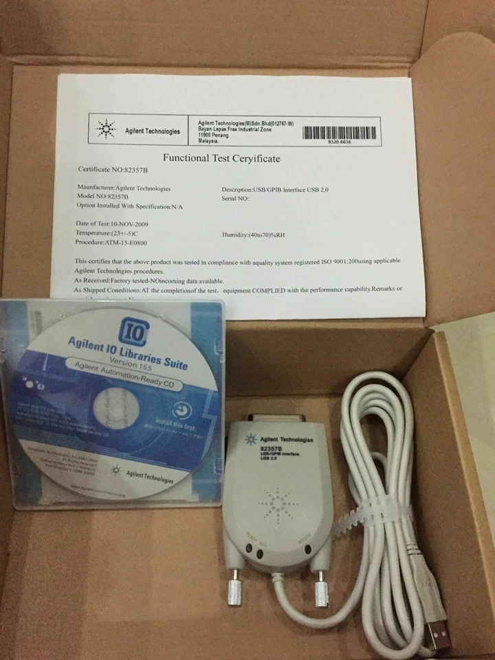 2 years warranty HP Agilent 82357B USB-GPIB USBGPIB Interface High-Speed USB 2.0 - Image 2 of 3