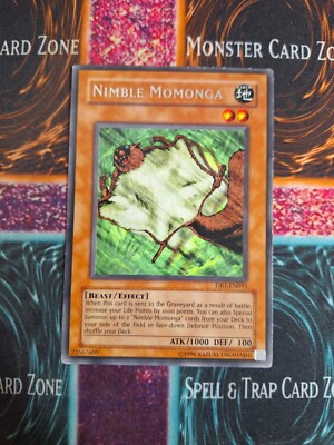 Yu-Gi-Oh! Nimble Momonga DB1-EN051 Rare Unlimited NM/LP