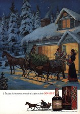1975 Drambuie: Holidays That Memories Are Made Of Vintage Print Ad