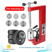 Tire Patch Repair Tool Kit Spot Hot Vulcanizing Machine + 6 Mold Car Vulcanizer