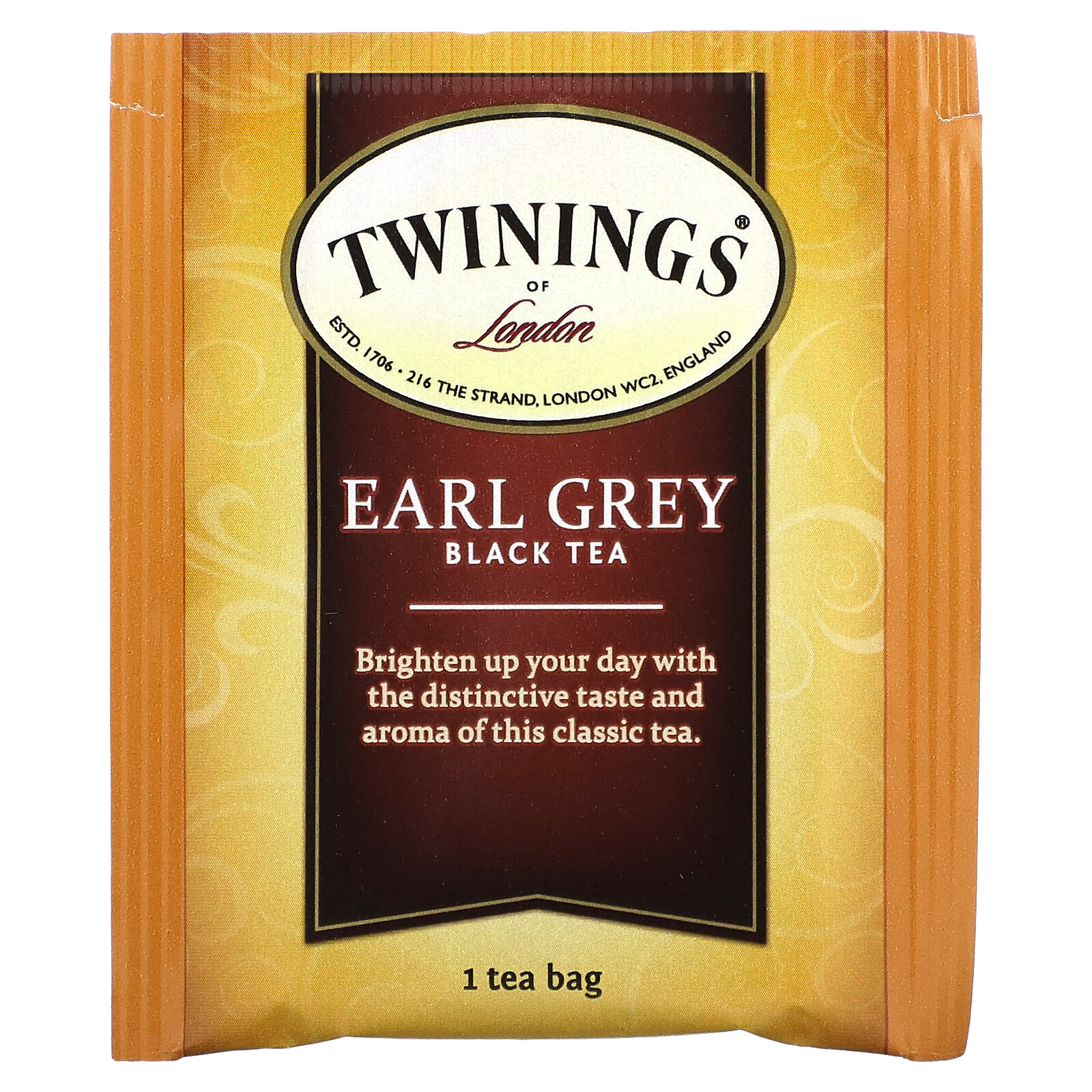 Earl Grey Black Tea, 100 Tea Bags, 7.05 oz (200 g)