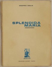 Onofrio Diglio Magnifique Maria Roman Littérature 1978 Litterature Novel