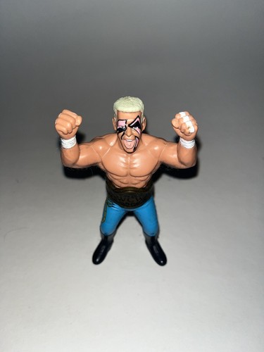 1990 WCW Galoob Sting w/ Championship Belt Wrestli...