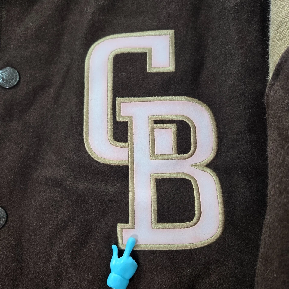 Chaqueta DE COLECCIÓN Cleveland Buckeyes Hombres 4XL Ligas Negras Béisbol HeadGear LEER Foto 4 de 4