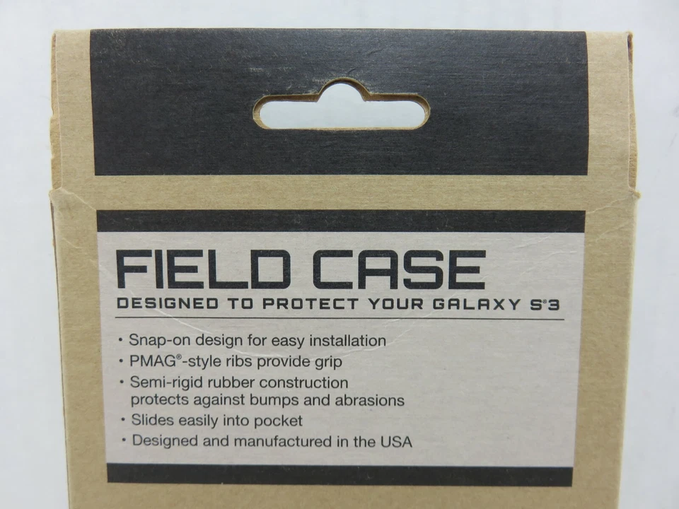 Funda Protectora de Campo Magpul MAG457-BLK GALAXY S3 Negra (GRIS CARBÓN) Hecha en EE. UU. Foto 4 de 4