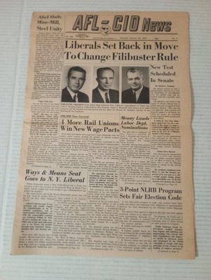 AFL-CIO News January 21 1967 3-Point NLRB Program Sets Fair Election Code