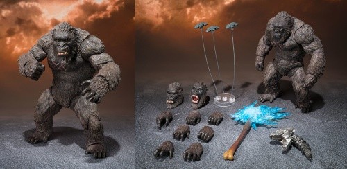 S.H.Monsterarts Godzilla Vs. Kong (2021) Kong Actionfigur Convention Exclusive-image