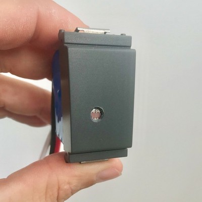 Vimar Idea Black 230V ADJUSTABLE Twilight Switch
