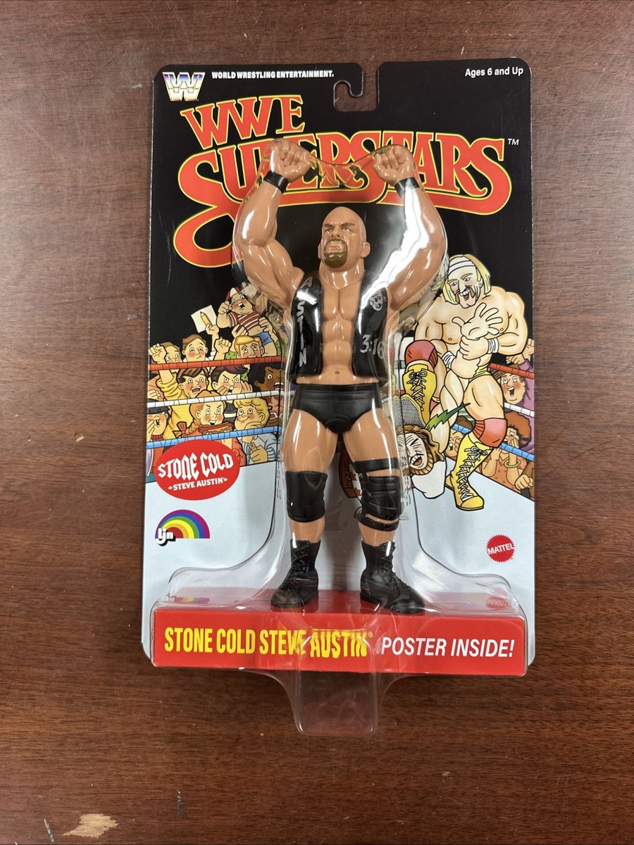 LJN WWE Superstars Series 2 Stone Cold Steve Austin – Black Card
