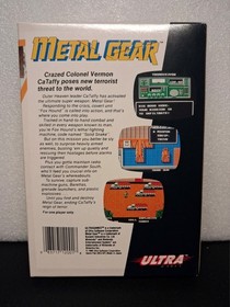Metal Gear (Nintendo Entertainment System, 1988) NES CIB mappa completa quasi come nuova