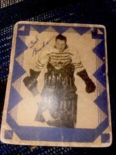 1937-38 OPC NHL HOCKEY CARD WALTER TURK BRODA GOALIE O-PEE-CHEE AHL OHA WHA WHL