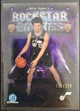 2025-26 Bowman #RR-18 Walter Clayton Jr Chrome Rockstar Rookies RC /250