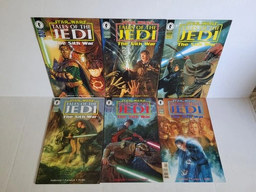 STAR WARS: TALES OF THE JEDI : THE SITH WAR #1-6 SET DARK HORSE COMICS