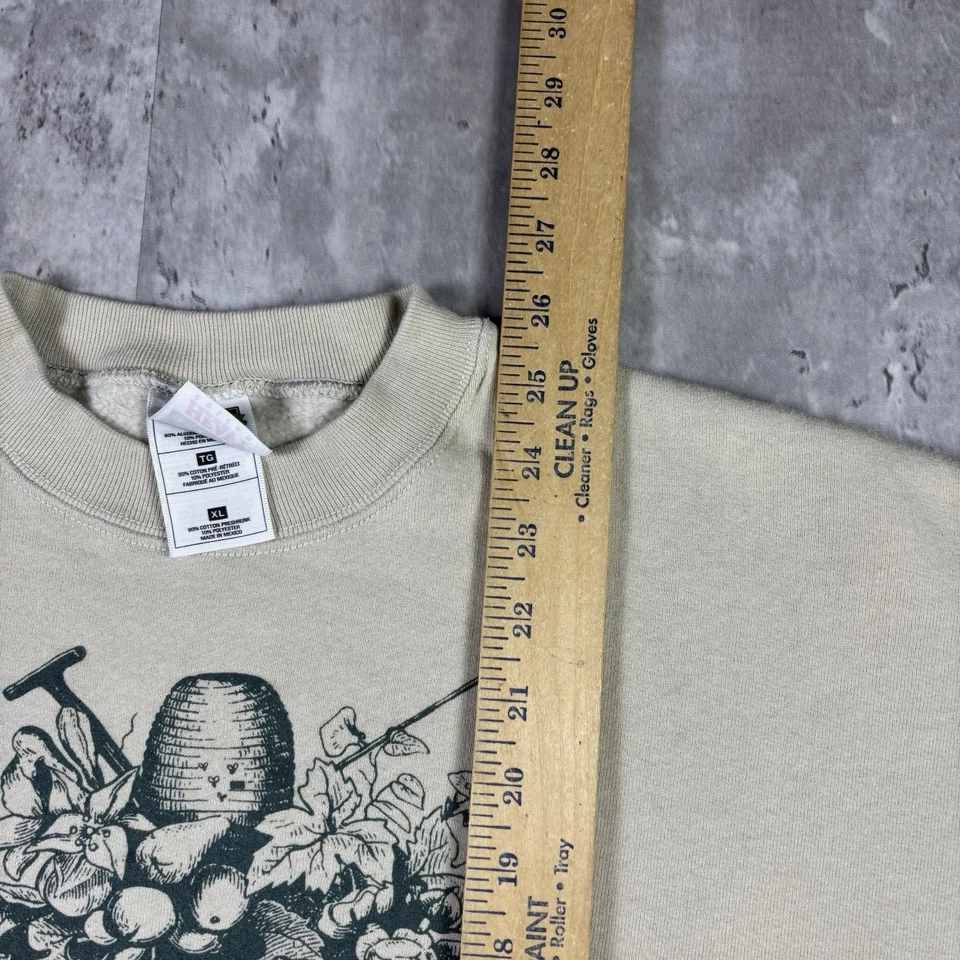 Винтажный свитшот Lebanon County Gardening Crewneck Nature для взрослых размер XL 1990-е - Изображение 4 из 4