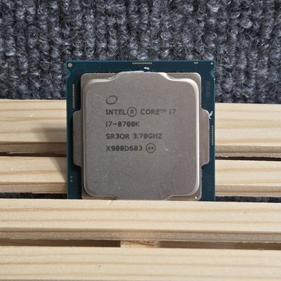 Intel Core i7-8700K 3.7GHz 6 Core Processor CPU LGA 1151 (SR3QR)