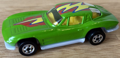 Hot Wheels Green  63 Corvette Stingray-Split Window Coupe 1979 McDonald's