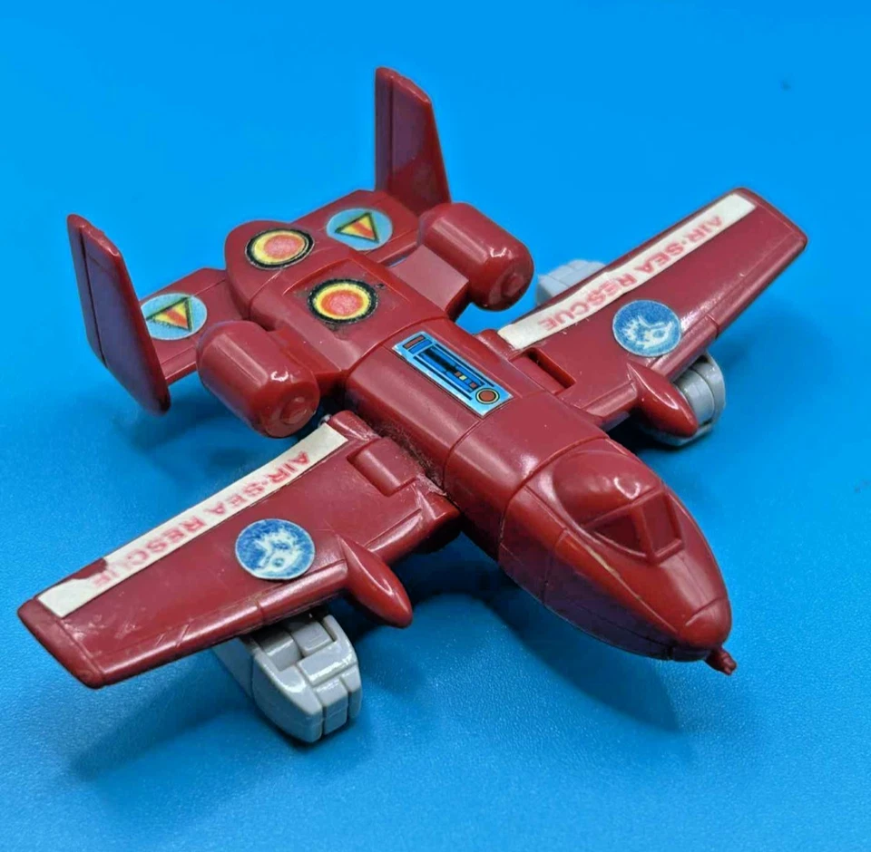 Powerglide 100% Complete 1985 Action Figure G1 Transformers A-10 Thunderbolt - Image 2 of 3