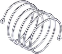 Damen Ring 925 Sterling Silber Offener Ring Vintage Klassisch Schmuck Accessoire