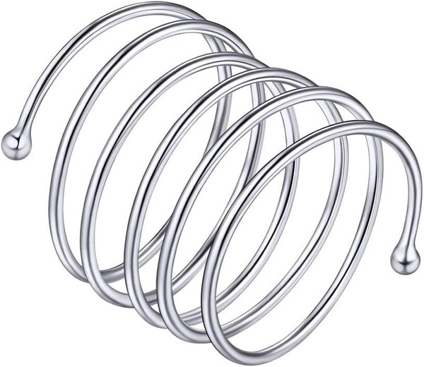 Damen Ring 925 Sterling Silber Offener Ring Vintage Klassisch Schmuck Accessoire-image