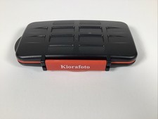 Kiorafoto 12 Slots SD Memory Card Water Resistant Holder Case Holder Storage