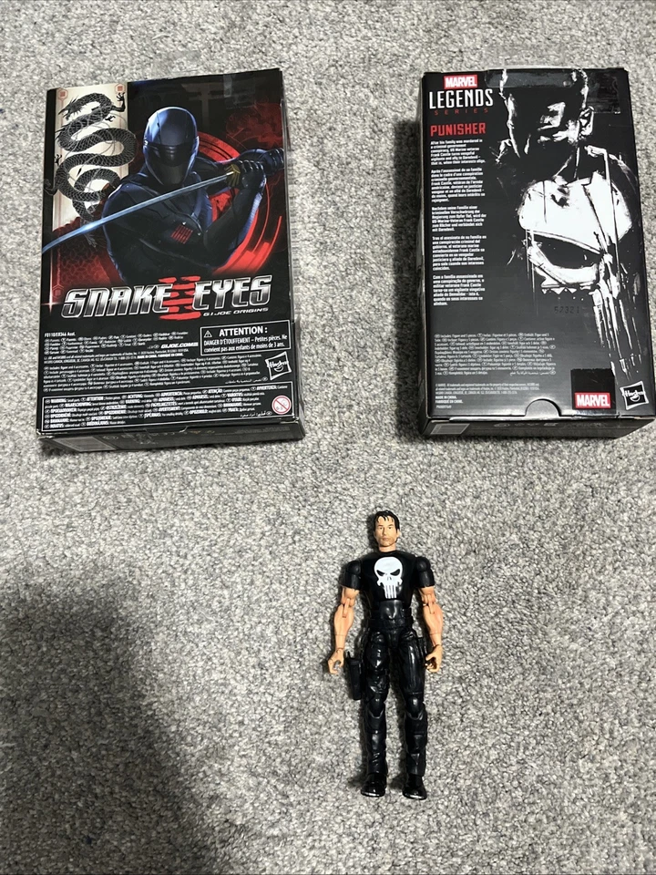 Paquete Marvel Legends Born Again Punisher/G.I Joe Foto 4 de 4