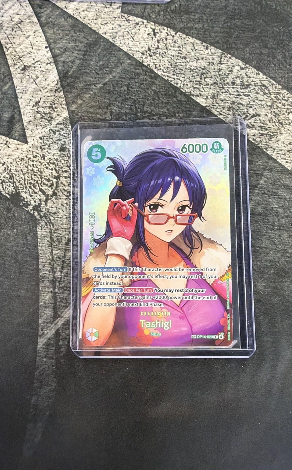 Tashigi (SP) OP14-029 The Time of Battle Foil