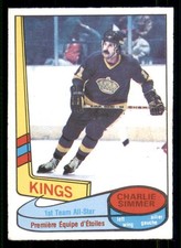 1980-81 O-Pee-Chee #83 Charlie Simmer AS1