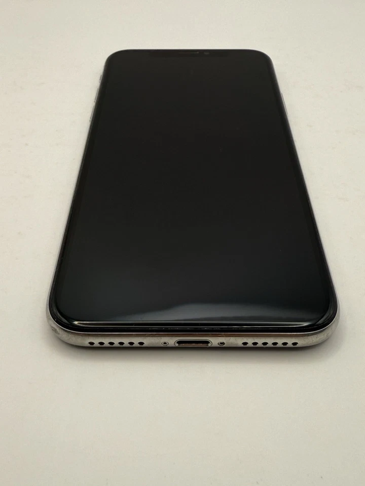 APPLE - iPhone X 64Gb Bianco Silver - SBLOCCATO - 100% FUNZIONANTE - ORIGINALE - Immagine 4 di 4