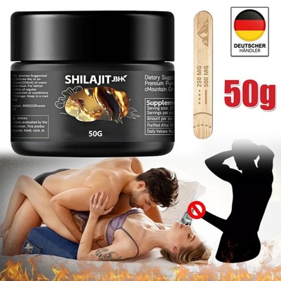 Reines Himalaya 50g Shilajit Harz Extrem Wirksam Premium Hochfestes Harz