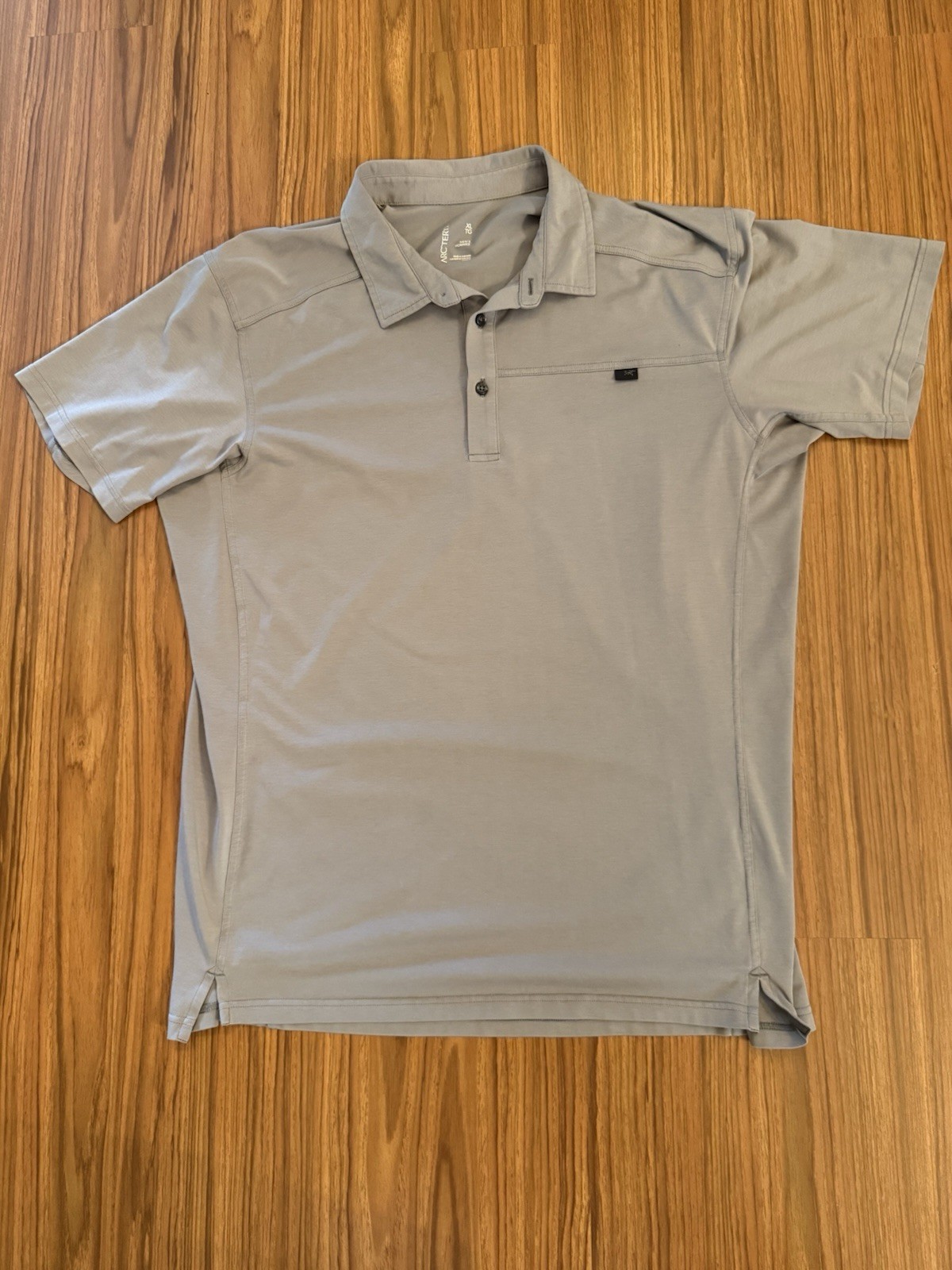 ARC'TERYX Polo ARC’TERYX Uomo XL Grigio Captive SS Outdoor Gorpcore Escursionismo *LEGGI RACK