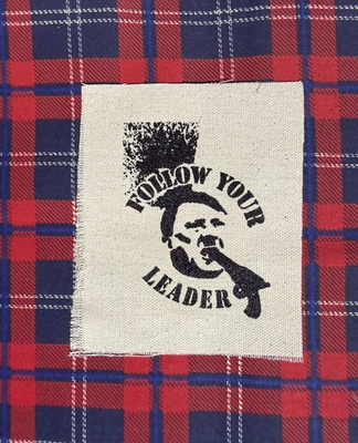 #ad Follow Your Leader DIY Patch Punk Crust Black Flag Leftover Crack Oi $3.75