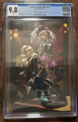 Amazing Spider-Man #25 CGC 9.8 Alpha Exclusives Ejikure Virgin Variant kill NM