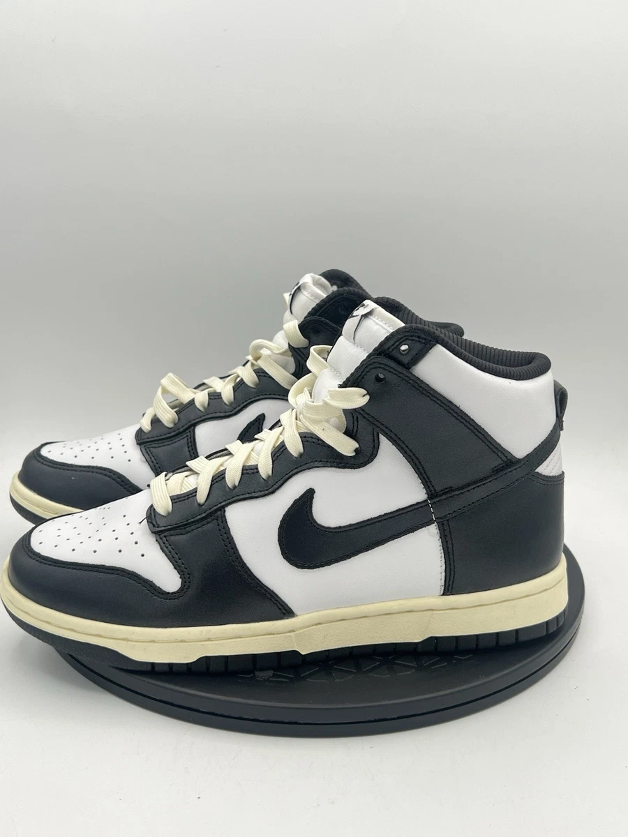 Preços baixos em Nike Dunk High Vintage Black W | eBay