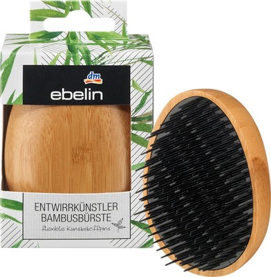 Ebelin Haarbürste Bambus, Kopfhautmassage Made in Germany!