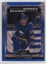2021 O-Pee-Chee Platinum Marquee Rookies Blue Surge Mattias Samuelsson #264 1k9