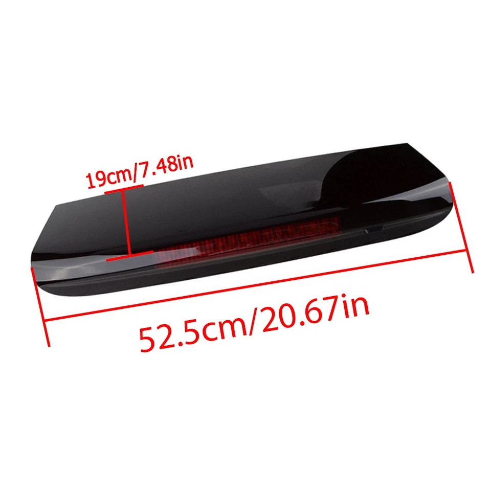 3rd Brake Lamp High-Mount Stop Light Red Lens For Land Rover Discovery 3/4 04-16 - image 3 of 4