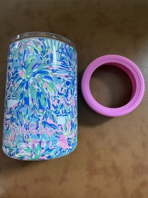 Lily Pulitzer Insulated Can Tumbler Brand New Never Used Set of 2