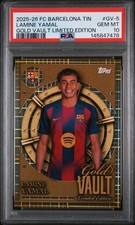 2025-26 Topps FC Barcelona Collector Tin - Gold Vault Limited
