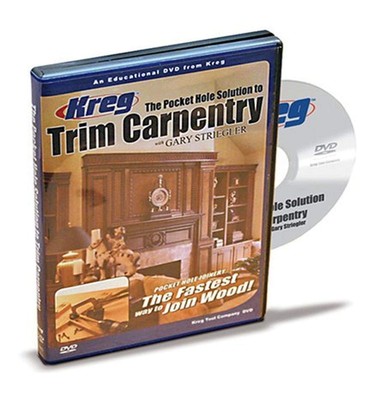 Kreg V07-DVD The Pocket Hole Solution to Trim Carpentry
