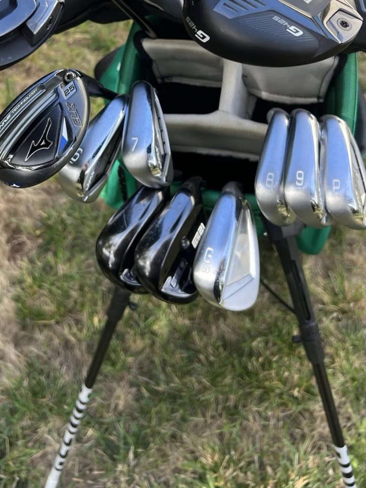 Mizuno JPX 900 Hot Metal 6-GW Iron Set Project X LZ  Steel Regular w/ 5 hybrid. - Image 3 of 4