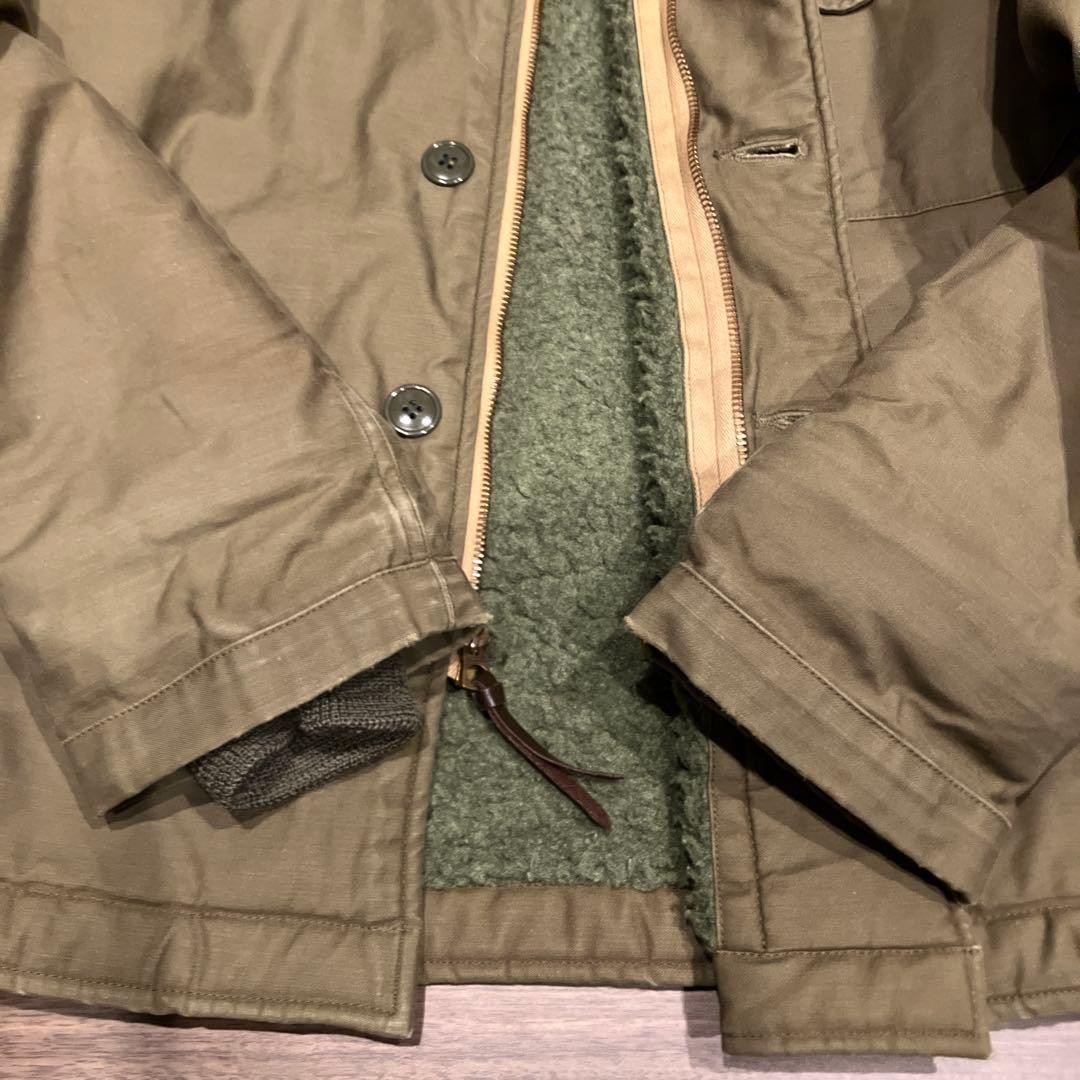 Buzz Ricksons A-2 Deck Jacket S - image 6
