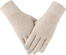 Winter Gloves - Gloves for Women Cold Weather, Touch Screen Winter Gloves Women
