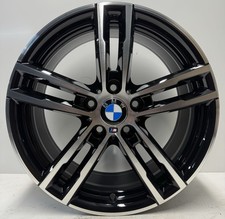 BMW 1 2 Series 18” 719 M Sport Rear Alloy Wheel 8J Black Genuine F20 F21 F22