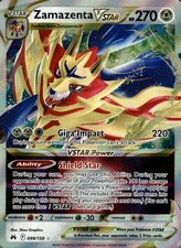 zamazenta pokemon card value V SWSH019 Black Star Promo Foil Single : Toys & Games Colorless Retaliate (100+) If any of your Pokmon were Knocked Out during your opponents last turn Zamazenta V Ultra Rare Holo